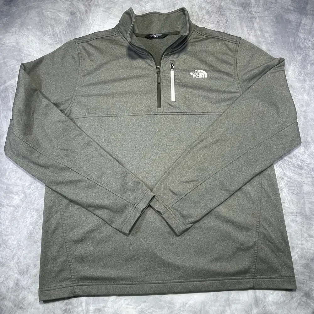 The North Face Canyonlands 1/2 Zip Fleece Pullover Mens Large Gray